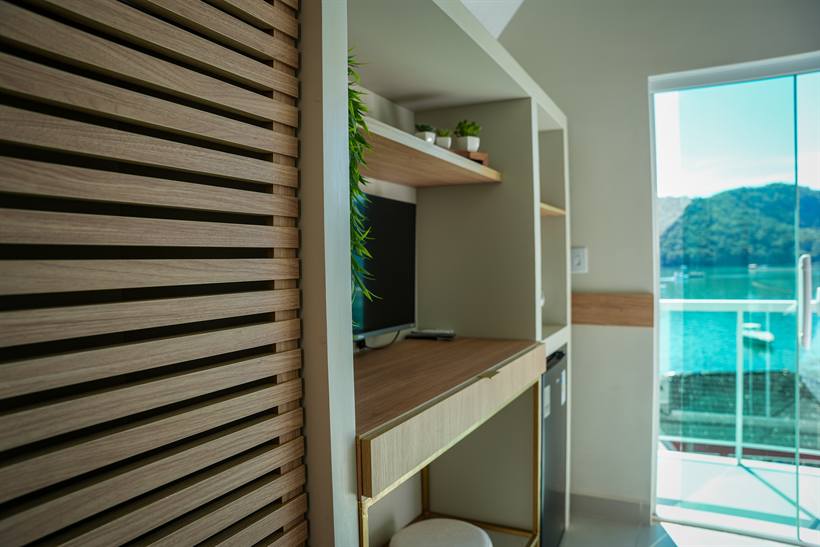Ambiente interno de hospedagem